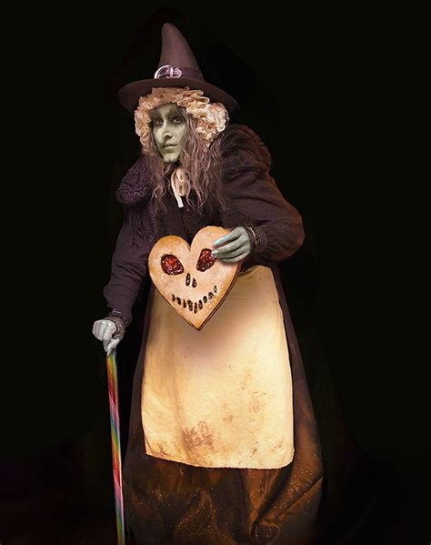 Wicked witch costume for Hansel and Gretel